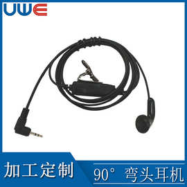适用于PD780耳机 PD980 HP680对讲机耳机，D型耳挂式耳机