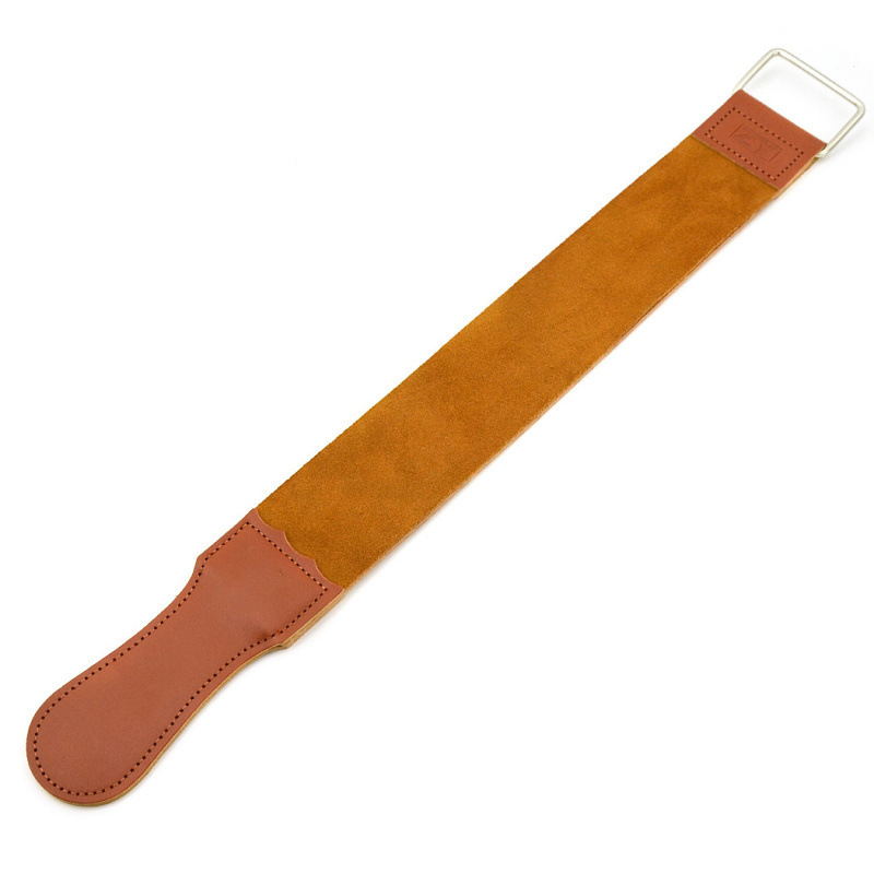 Old-Fashioned Razor Sharpening Cloth, Cowhide Sharpening Cloth, Sharpening Belt, Razor Cloth, Special for Metal Razors and Straight Razors