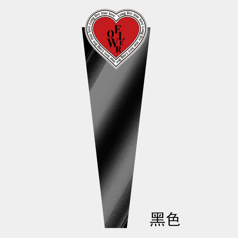 Bolsa de embalaje de flores, bolsa individual de rosas, tienda de flores, bolsa de embalaje de ramo transparente diy, bolsa de ramo opp impermeable de alta gama