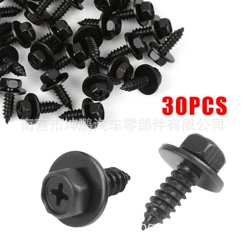 Suitable for Toyota Lexus Fender bumper hexagonal head 6*17 self-tapping screw 90159-60498 Suitable for Toyota Lexus Fender bumper hexagonal head 6*17 self-tapping screw 90159-60498