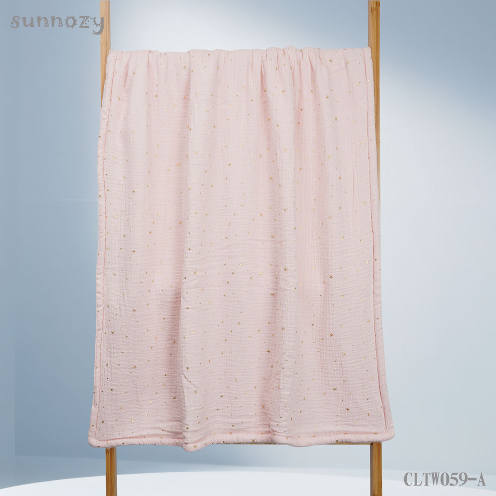 Sunnozy transfronterizo bebés manta de peluche, edredón de algodón para bebés, nubes de algodón, mantas recién nacidas, otoño y invierno