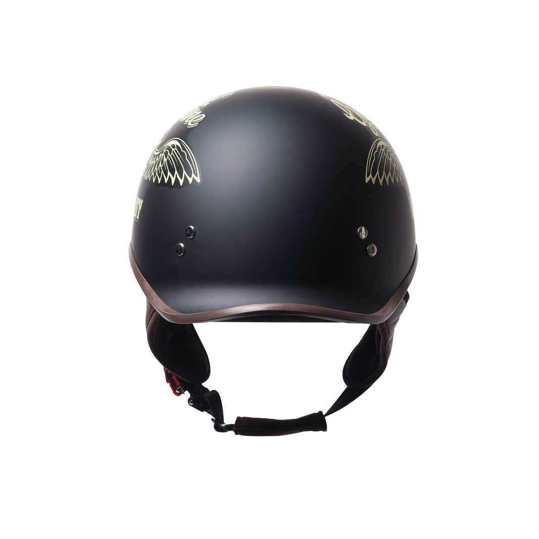 3C Certified Retro Motorcycle Half Helmet with Visor