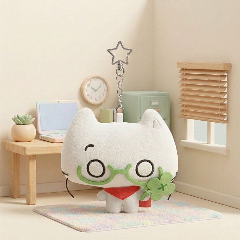 Trébol gato cóncavo-convexo / Aproximadamente 10cm