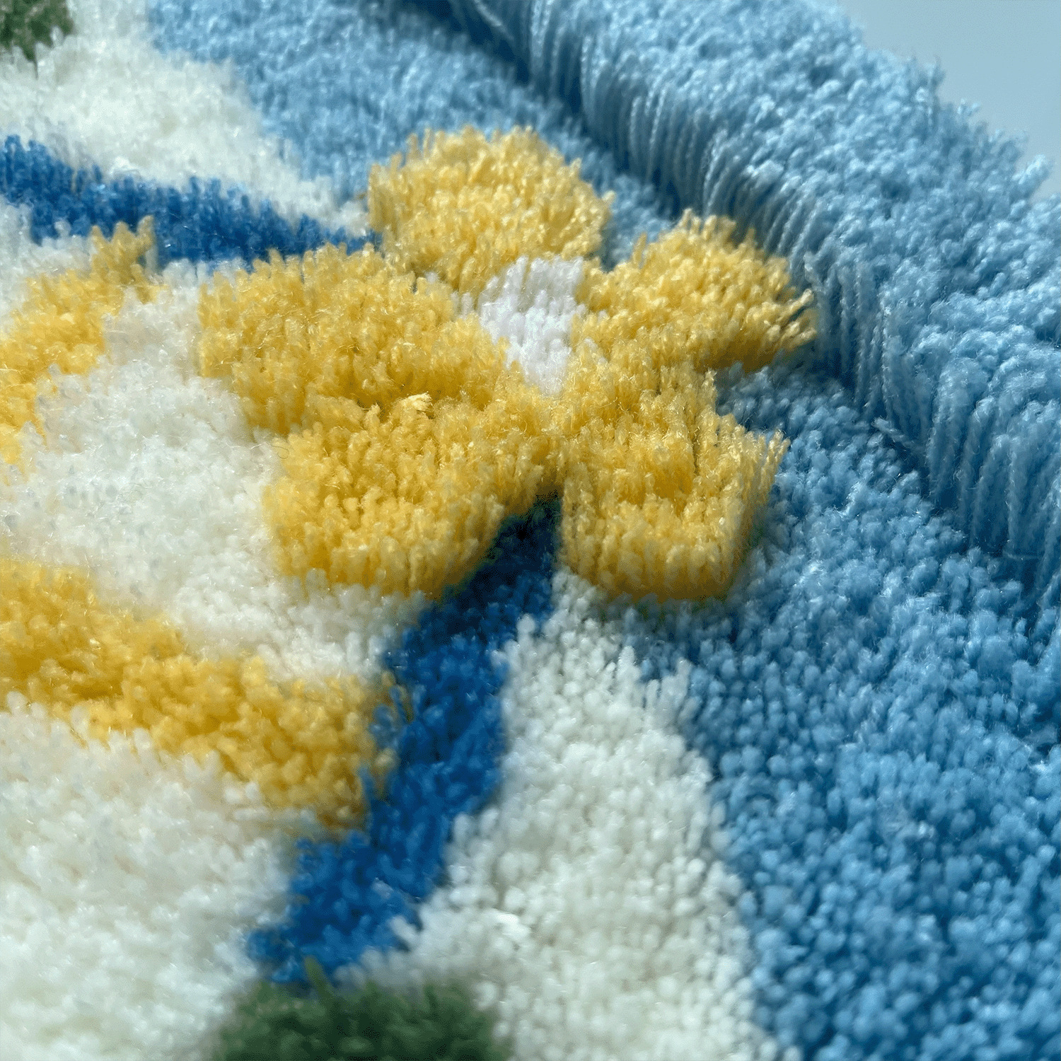 Inodoro esterilla semicircular cuadrilátero pastoral esterilla de baño esterilla de suelo absorción de agua esterilla de piso de uso repetido