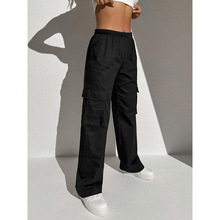 V 97526 High waist waistless wide leg commute pants ��������