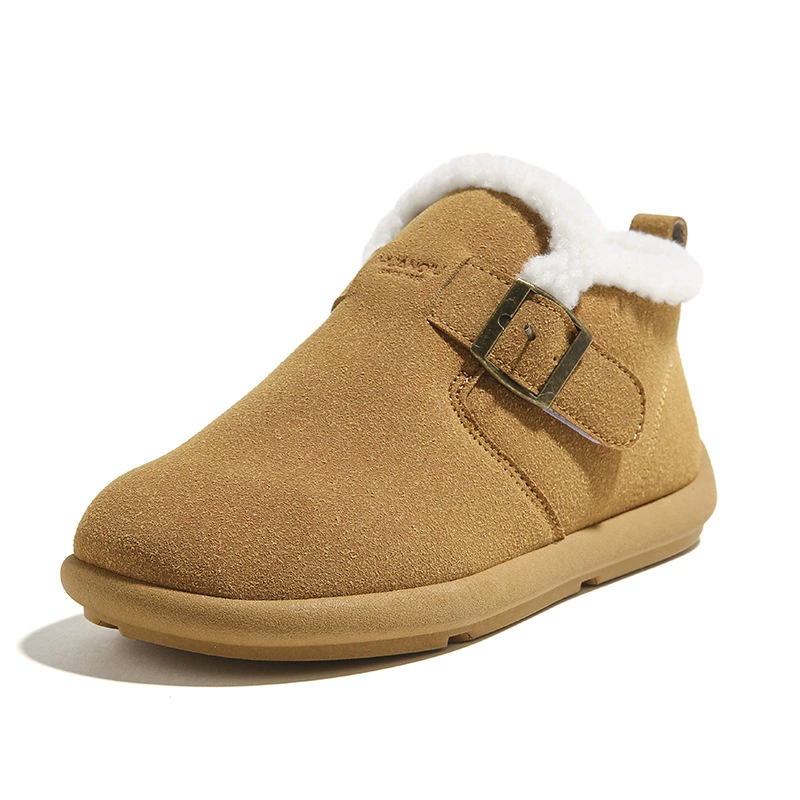 Снежные сапоги женский бархат утолщение 2024 новый толстое дно снежный хлопок корейские женские повседневные хлопчатобумажные сапоги оптом