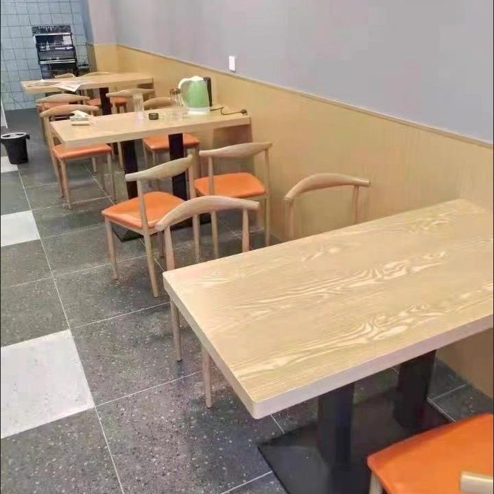 Dining Table, Restaurant, Canteen, Snack Bar, Table and Chairs, Fast Food Restaurant, Table and Chairs, Noodle Shop, Milk Tea, Dessert, Spicy Hot Pot Table and Chairs