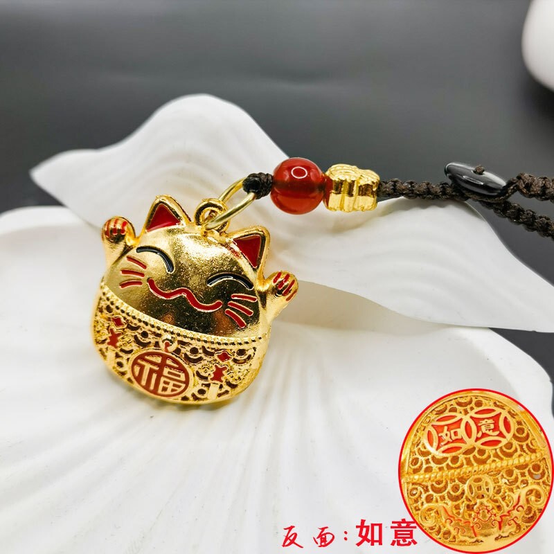 日进斗金古风礼品礼物钥匙扣挂件钥匙扣十二生肖日进斗金财神转转|undefined