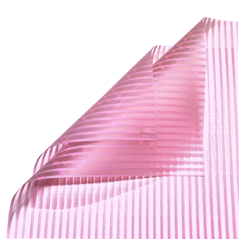 Papel de embalaje de flores Regalo de vacaciones Tela vertical Papel de embalaje mate Material de embalaje de flores Embalaje de flores