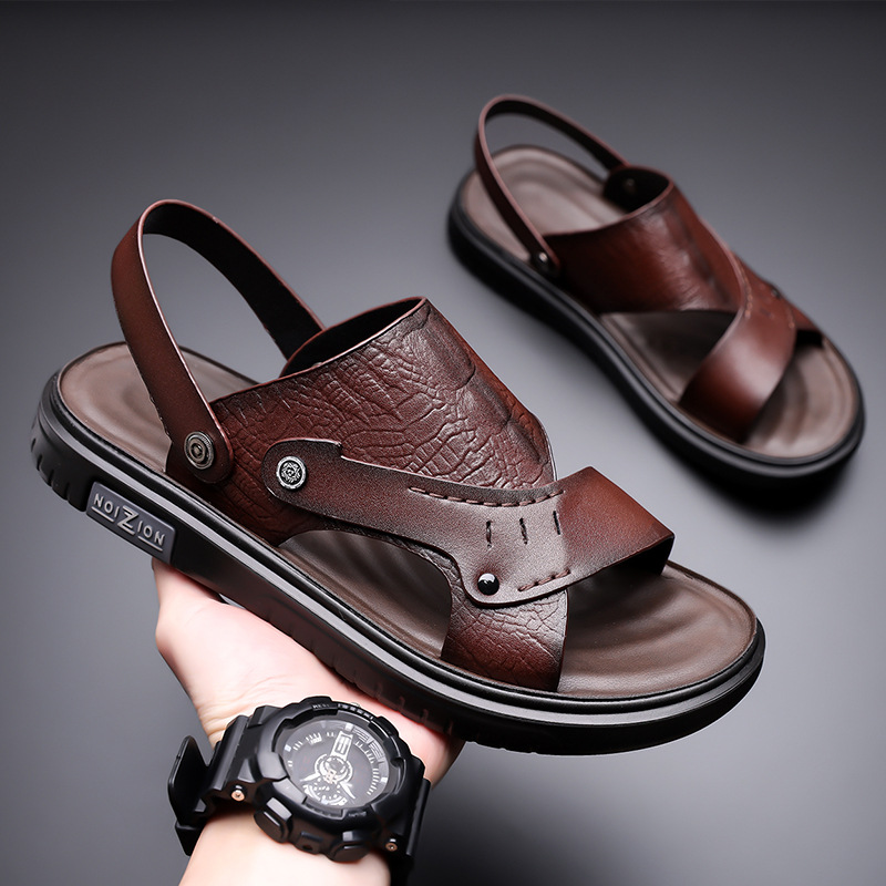 Herrsandaler för sommar strand och utomhusaktiviteter_voghion.com