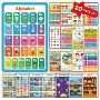 覆膜英文新款教育挂图