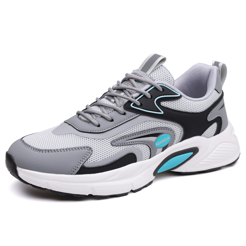 Herren Freizeitschuhe Mit Mesh Und Atmungsaktiver Sohle Sneaker_voghion.com