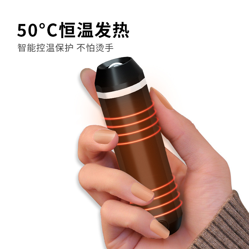 2025 新しい磁気ハンドウォーマーパワーバンク屋外クリエイティブ分割 USB ベビーハンドウォーマー懐中電灯|undefined