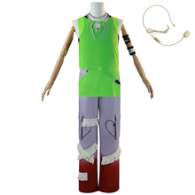 漫多异形舞台cos服异形舞台蒂尔绿色演出服cosplay游戏动漫服装