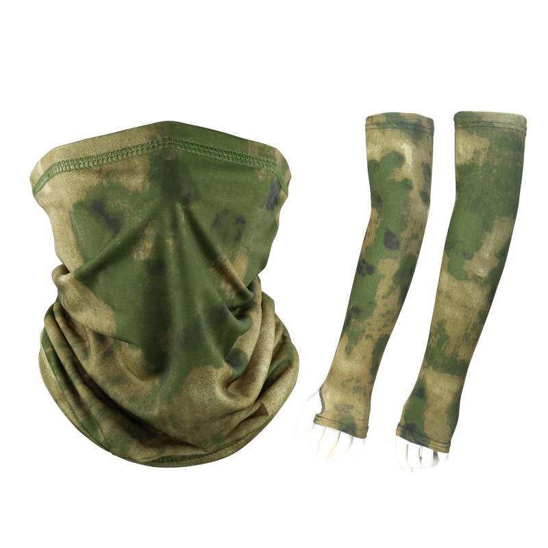 Ruinas verdes (babero de seda de hielo con dedos y mangas de hielo)