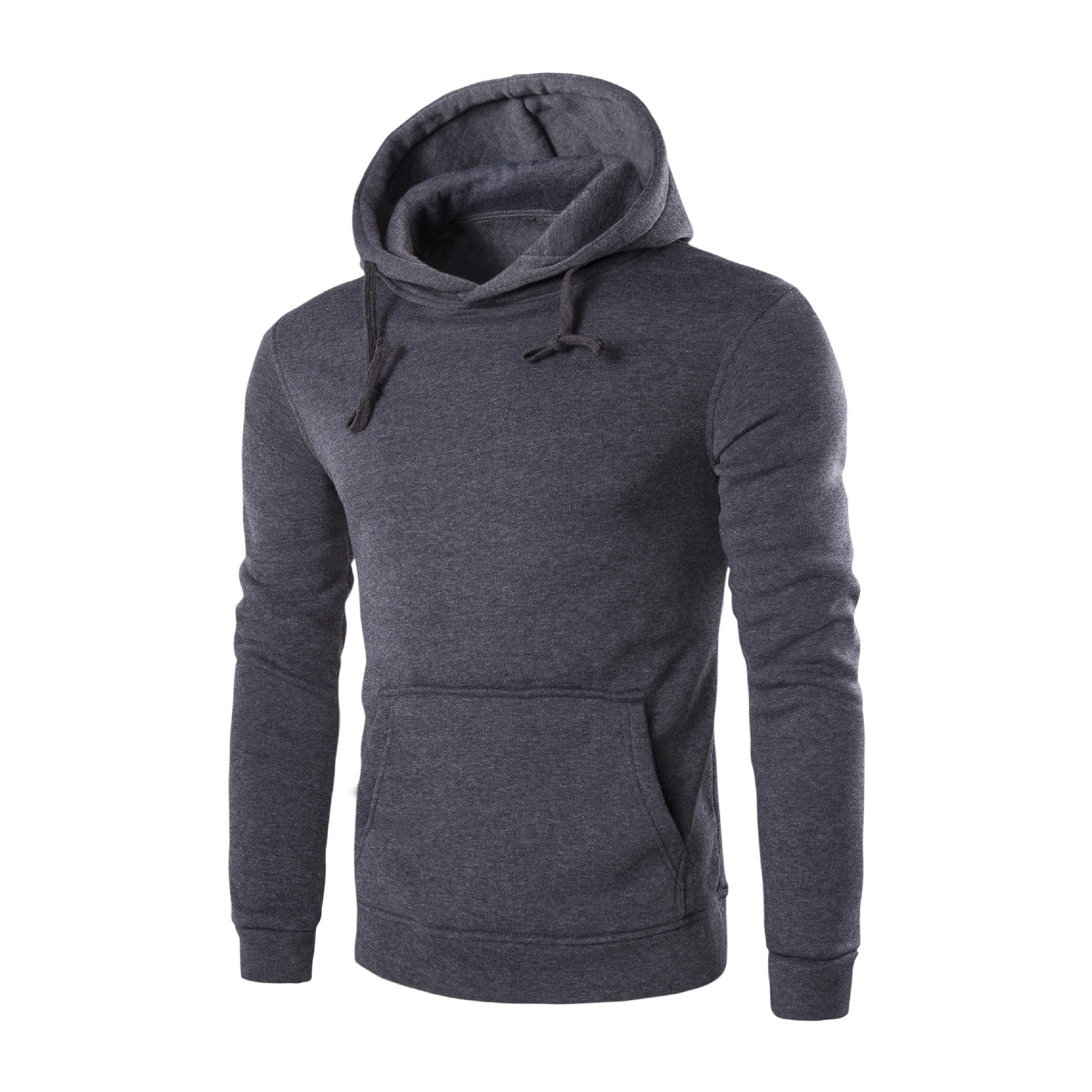 Herrenbekleidung einfarbiges Sweatshirt Herren Kapuzenpullover Frühling und Herbst lässig Langarmpullover Sweatshirtjacke WY14_voghion.com