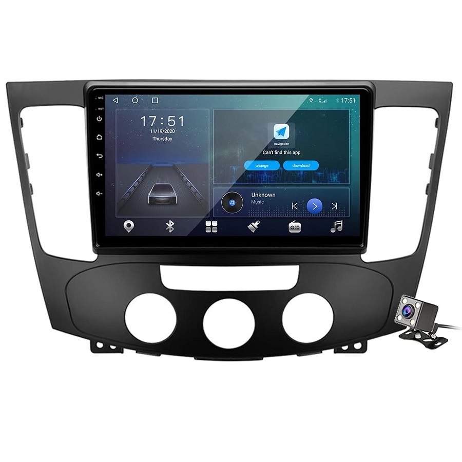 Cross-Border Exclusive Use: Hyundai Sonata Nf Android Smart Central Control Car Navigation Gps Reversing Camera
