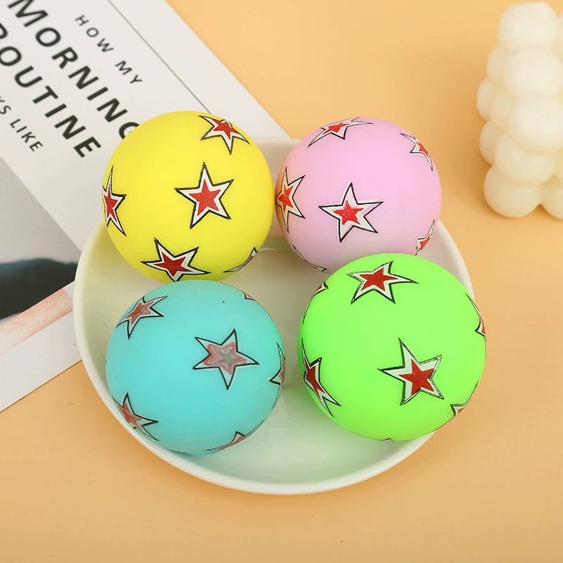 Футбольный шар из мягкой резины, игрушка,Amazon, антистресс, 6 см