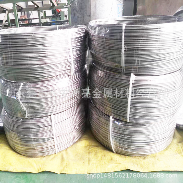 厂家批发TA1 TA2纯钛丝 耐腐蚀TC4钛合金丝 高强度钛盘丝钛眼镜丝