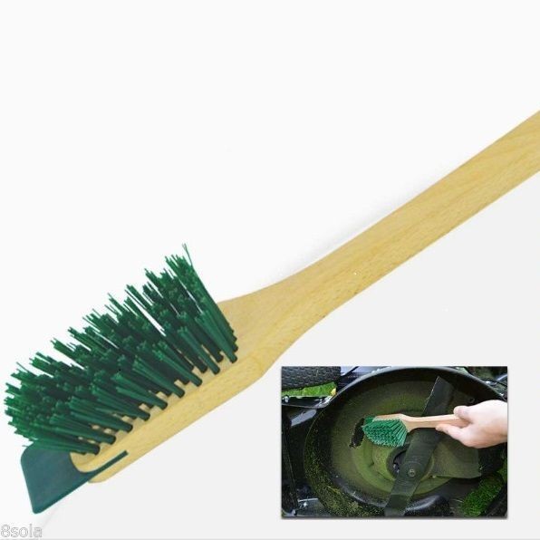 Cross-border popular garden tools gardening supplies lawn mower blade cleaner lawn mower cleaning tools cleaning brush 3