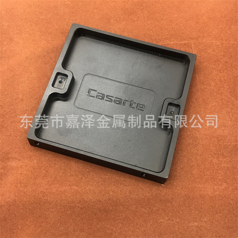 铝合金装饰开关面板CNC加工 数控电脑锣铝型材铝板材铝排材