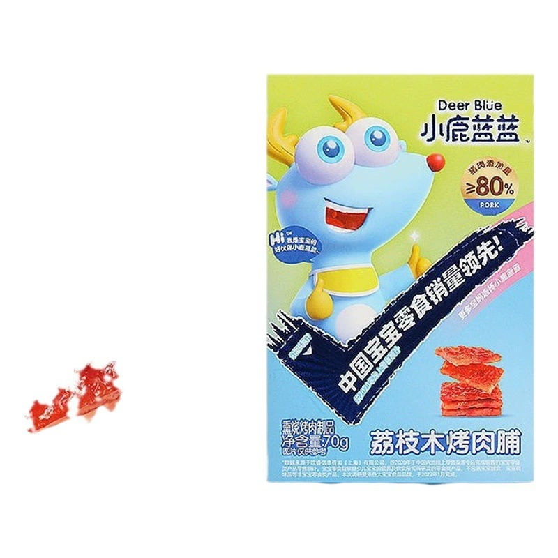 Официальный флаг подлинные товары олень синий и фруктовая древесина гриль консервированное мясо детские закуски с высоким содержанием белка здоровые детские закуски
