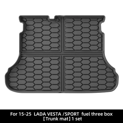 Cross Car Floor Mats – Modelə uyğun ayaqaltı - 15-25-lada-vestasport-trunk-mat-fuelsedan
