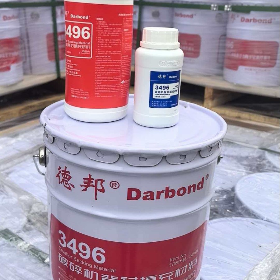 德邦3496破碎机背衬胶环氧树脂填充材料寸瓦胶衬板胶3463陶瓷胶