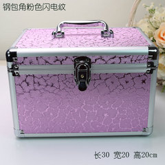 PK7J大號鋼包角足療足浴足道桑拿美甲紋繡公主包技師工具箱沐足化