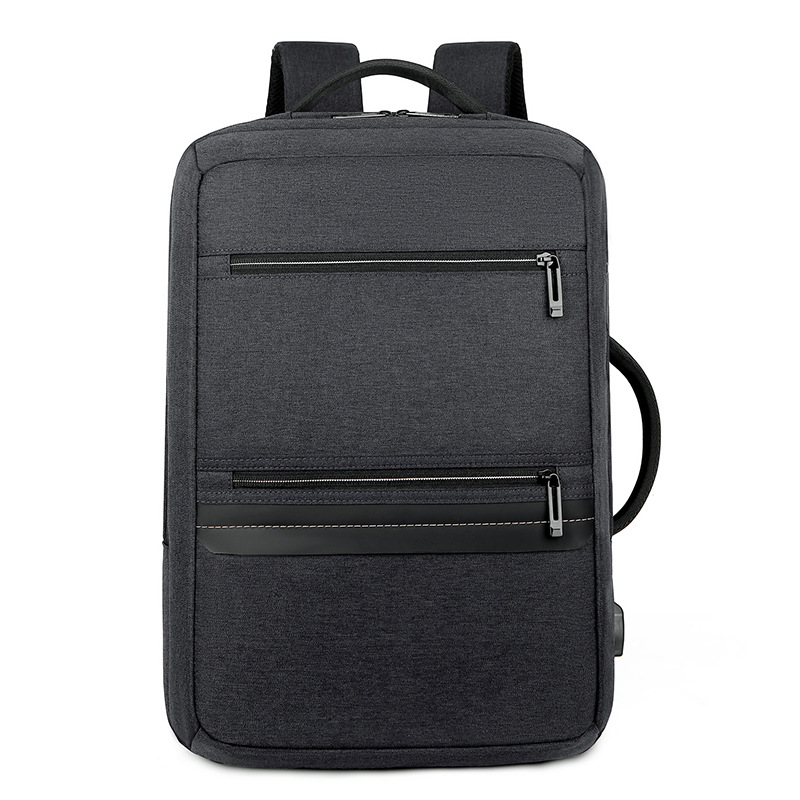 Business men's laptop bag, large capacity portable travel backpack, new waterproof Oxford cloth backpack_voghion.com