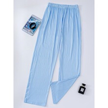 E 36793 Summer Stripe Wide Leg Pants �Q�l�y���ѝ �W���羳