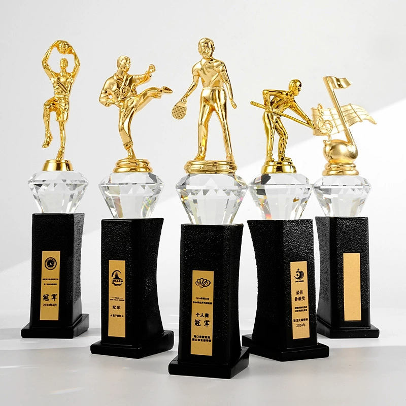 Производство наград из хрустальной смолы для спортивных мероприятий: баскетбол, футбол, теннис, бильярд, соревнования, чемпионаты, сувенирные трофеи
