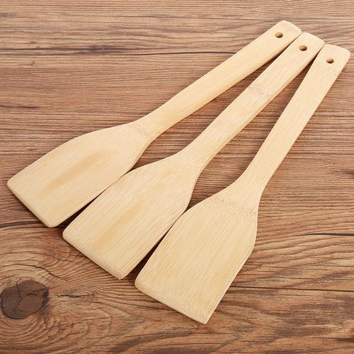 Wooden spatula, special wooden spatula for non-stick pots, wooden household cooking spatula, wooden spatula, high temperature resistant long handle wooden spatula