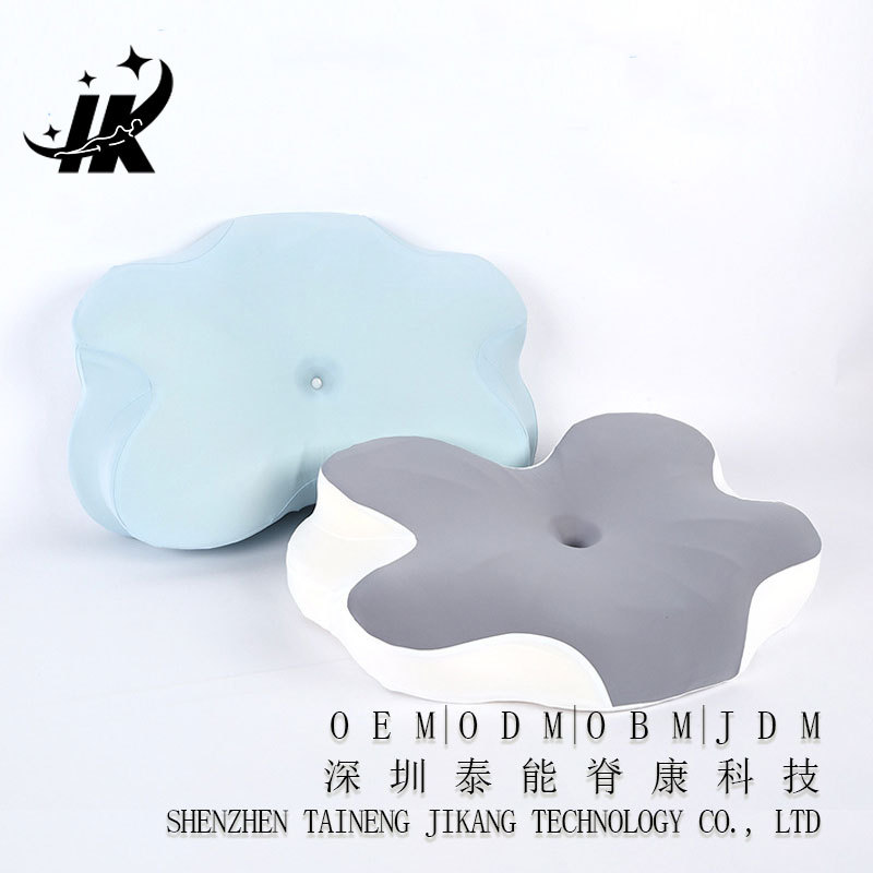 OEM personalizado memoria de algodón explosión tipo mariposa almohada de tracción cervical transfronteriza almohada de tracción ergonómica función de protección del cuello dormir lateral image 28
