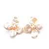 Organic genuine design brand cute earrings from pearl handmade, light luxury style, Korean style, wholesale