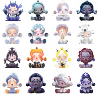 手工DIY涂鸦泡泡玛特香薰石膏娃娃白胚公仔摆件送男女朋友礼物