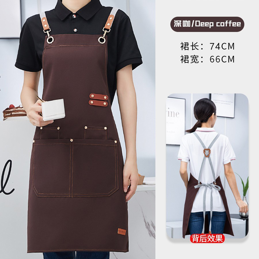 Delantal Personalizado, Impermeable y Resistente al Aceite, Ropa de Trabajo Moderna, Resistente a las Manchas, para Cocina, Regalos Publicitarios Impresos, Amazon