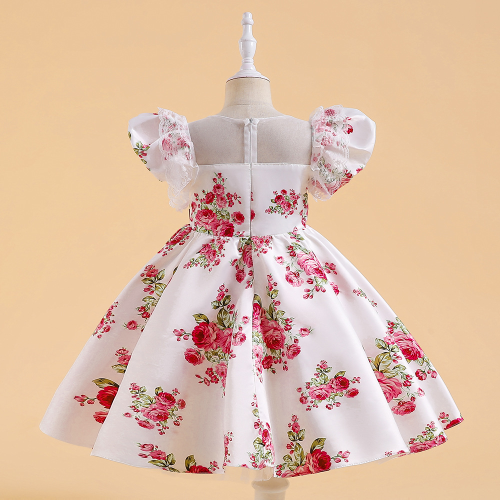Children's evening dress with bow, Amazon 4