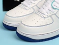 White blue