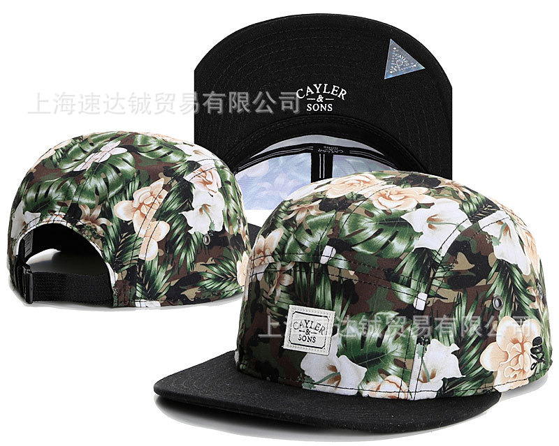 Mayorista comercio exterior sombrero plano sombrero ajuste sombrero sombrero de automóvil sombrero de moda americana sombrero de sol sombrero de sol