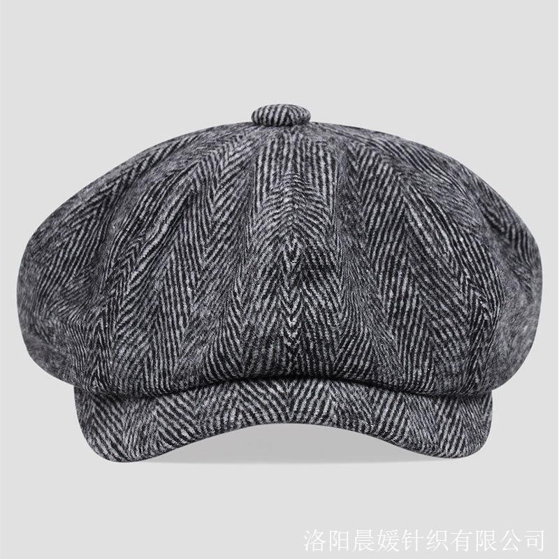 剃刀党帽子浴血黑帮贝雷帽男八角帽画家帽女报童英伦帽子复古|undefined