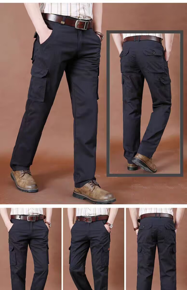 Men's Thick Work Pants 2