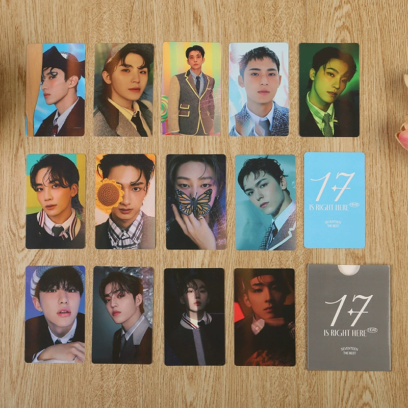 Корейская группа 17 SEVENTEEN новая специальная маленькая карта