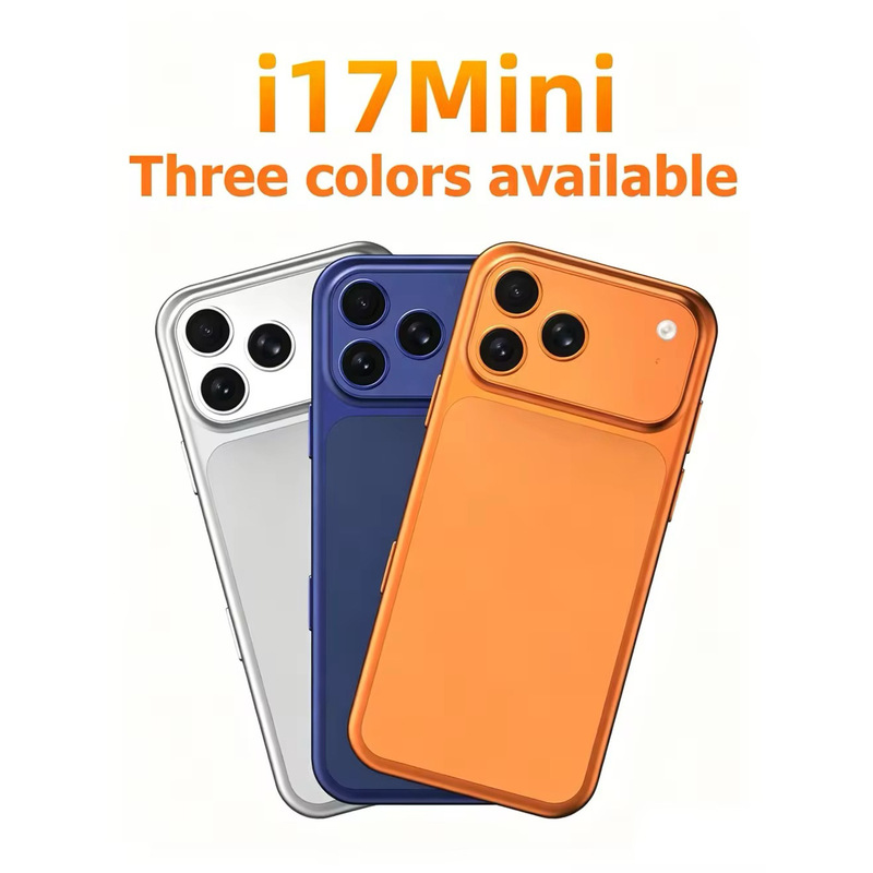 Brand New Cross-Border I17Promax Foreign Trade Smartphone Mini 17Mini High-Definition Screen Cross-Border Small Phone