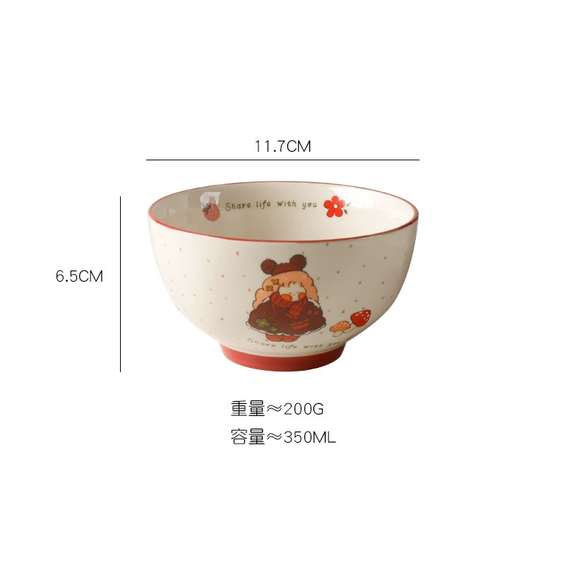 Set for home use, ceramic creative tableware, internet celebrity
