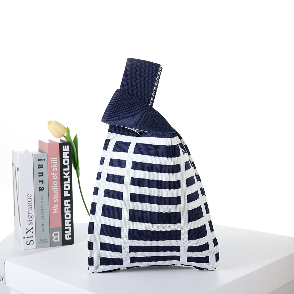 2024 Flying Weaving Bag Tote Bag Versión coreana del nuevo bolso de mano de moda Fabricante de bolsas de compras casuales de gran capacidad para estudiantes