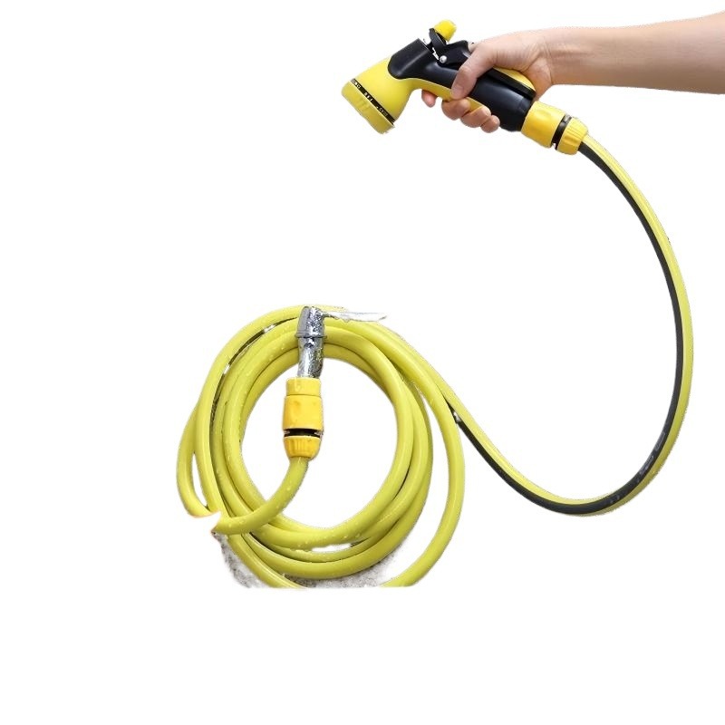 家用洗车水枪水管软管浇水浇菜撒水洒水喷头浇花专用水管户外神器