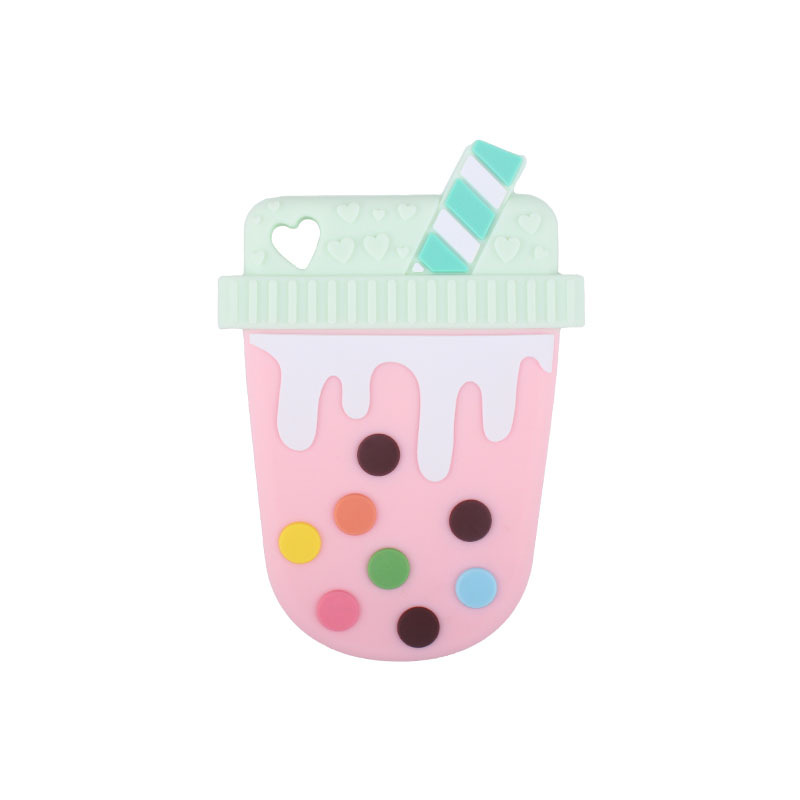 Bebé suministros de leche silicona taza té helado mordedor palo mordedor juguete Comercio exterior AliExpress Amazon mordedura pegamento