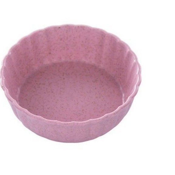 Plato de condimento de paja de trigo de cocina doméstica creativo de plástico redondo pepinado platos pequeños cubiertos de inmersión platos de aperitivos