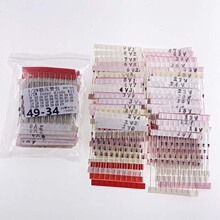 340个34种伏数 1/2W稳压二极管包（2V-47V）0.5瓦齐纳二极管包